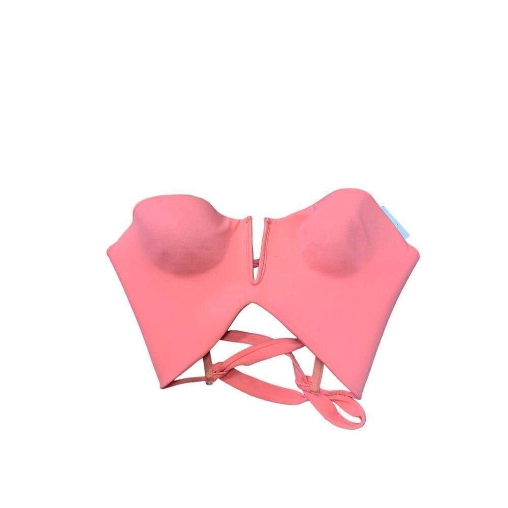 Peixoto Pink Bikini Top